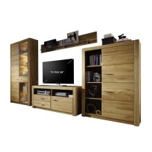 TV-Board >Hartfort< in Asteiche, Wildeiche - 127,6x60,7x46,8cm (BxHxT)