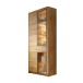 Vitrine >Hartfort< in Asteiche Wildeiche - 95,7x200x37,2cm (BxHxT)