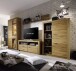Vitrine >Hartfort< in Asteiche Wildeiche - 95,7x200x37,2cm (BxHxT)