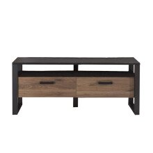 TV-Board >Nordi< in Okapi-Nuss, Schwarz -...