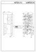 Stauraumschrank >Nordi< in Okapi-Nuss, Schwarz - 74,8x200,1x38,8cm (BxHxT)