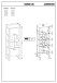 Stauraumschrank >Nordi< in Okapi-Nuss, Schwarz - 62x163,3x38,9cm (BxHxT)