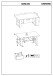 Couchtisch >Nordi< in Okapi-Nuss, Schwarz - 110x47,8x65cm (BxHxT)