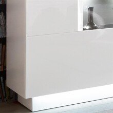 Sideboard >Sensis< in Weiß, Hochglanz-Weiß - 160x85x43cm (BxHxT)