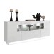 Sideboard >Sensis< in Weiß, Hochglanz-Weiß - 160x85x43cm (BxHxT)