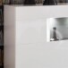 Sideboard >Sensis< in Weiß, Hochglanz-Weiß - 160x85x43cm (BxHxT)