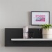 Wandboard >Isla< in Anthrazit - 150x25x23,8cm (BxHxT)