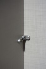 Kleiderschrank >Kalindi I< in Weiß - 90x198x58cm (BxHxT)