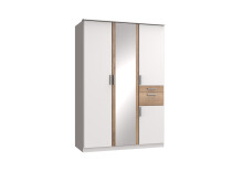 Kleiderschrank >Kalindi II< in Weiß...