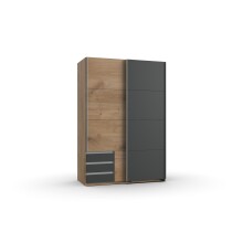 Schwebetürenschrank >Eugenio< in  - 135x198x64cm (BxHxT)