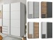 Schwebetürenschrank >Eugenio< in  - 135x198x64cm (BxHxT)