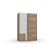 Schwebetürenschrank >Eugenio< in  - 135x198x64cm (BxHxT)