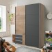 Schwebetürenschrank >Eugenio< in  - 135x198x64cm (BxHxT)