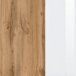 Hängeschrank >Oulu< in Glas Weiß - 40x64x20cm (BxHxT)