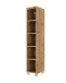 Seitenregal >Oulu< in Wotaneiche - 25x130x35cm (BxHxT)