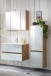 Badezimmer-Set >Oulu< in Wotaneiche - 80x180x47cm (BxHxT)