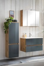 Badezimmer-Set >Oulu< in Wotaneiche - 80x180x47cm (BxHxT)