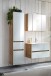 Badezimmer-Set >Oulu< in Wotaneiche - 80x180x47cm (BxHxT)