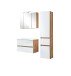 Badezimmer-Set >Oulu< in Wotaneiche - 80x180x47cm (BxHxT)