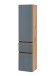 Badezimmer-Set >Oulu< in Wotaneiche - 80x180x47cm (BxHxT)