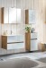 Badezimmer-Set >Oulu< in Wotaneiche - 80x180x47cm (BxHxT)