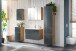 Badezimmer-Set >Oulu< in Wotaneiche - 80x180x47cm (BxHxT)