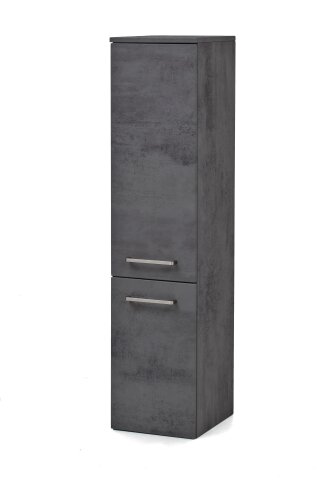 Midischrank >Stockholm< in Oxid Stone - 30x130x35 (BxHxT)