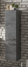 Midischrank >Stockholm< in Oxid Stone - 30x130x35 (BxHxT)