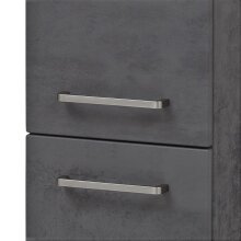 Midischrank >Stockholm< in Oxid Stone - 30x130x35 (BxHxT)