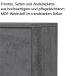 Midischrank >Stockholm< in Oxid Stone - 30x130x35 (BxHxT)