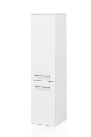 Midischrank >Stockholm< in Matt Weiß - 30x130x35 (BxHxT)
