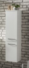 Midischrank >Stockholm< in Matt Weiß - 30x130x35 (BxHxT)