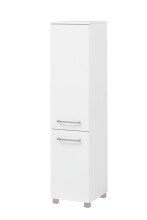 Midischrank >Stockholm< in Matt Weiß - 30x130x35 (BxHxT)