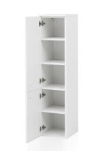Midischrank >Stockholm< in Matt Weiß - 30x130x35 (BxHxT)
