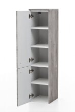 Midischrank >Stockholm< in Eiche-Ribbeck - 30x130x35 (BxHxT)