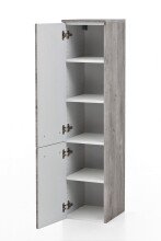 Midischrank >Stockholm< in Eiche-Ribbeck - 30x130x35 (BxHxT)