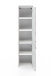 Midischrank >Stockholm< in Eiche-Ribbeck - 30x130x35 (BxHxT)