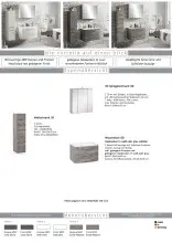 Spiegelschrank >Stockholm< in Matt Weiß - 80x64x20 (BxHxT)