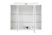 Spiegelschrank >Stockholm< in Matt Weiß - 80x64x20 (BxHxT)