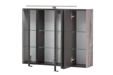 Spiegelschrank >Stockholm< in Eiche-Ribbeck - 80x64x20 (BxHxT)