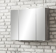 Spiegelschrank >Stockholm< in Eiche-Ribbeck - 80x64x20 (BxHxT)