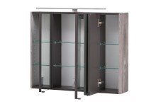 Spiegelschrank >Stockholm< in Eiche-Ribbeck - 80x64x20 (BxHxT)