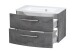 Waschtisch-Set >Stockholm< in Oxid Stone - 80x53x49 (BxHxT)