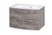 Waschtisch-Set >Stockholm< in Eiche-Ribbeck - 80x53x49 (BxHxT)