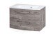 Waschtisch-Set >Stockholm< in Eiche-Ribbeck - 80x53x49 (BxHxT)