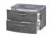 Waschtisch-Set >Stockholm< in Oxid Stone - 80x53x49 (BxHxT)