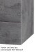 Waschtisch-Set >Stockholm< in Oxid Stone - 80x53x49 (BxHxT)