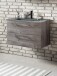 Waschtisch-Set >Stockholm< in Eiche-Ribbeck - 80x53x49 (BxHxT)