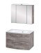 Badezimmer-Set >Stockholm< in Eiche-Ribbeck - 80x200x49 (BxHxT)