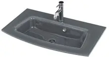 Badezimmer-Set >Stockholm< in Oxid Stone - 80x200x49 (BxHxT)